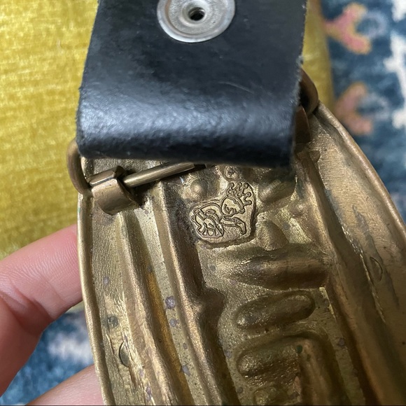 Vintage King Baby Studio Von Dutch Solid Brass Belt Buckle Hot Rod Rat Kustom - Picture 11 of 13